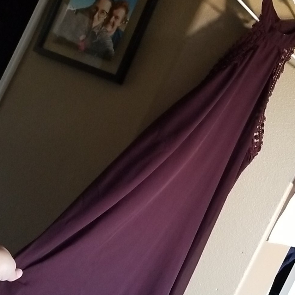 Violet dress